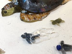 Cycle of Life : Sea Turtle Glass Sculpture – Fine tuning and first public dress rehearsal presentation
