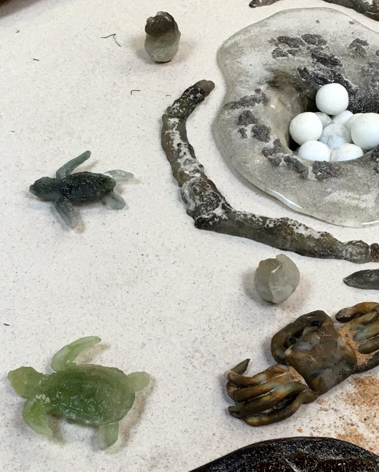 Cycle of Life: Sea Turtle Glass Sculpture Hatchfund Presses Forward!