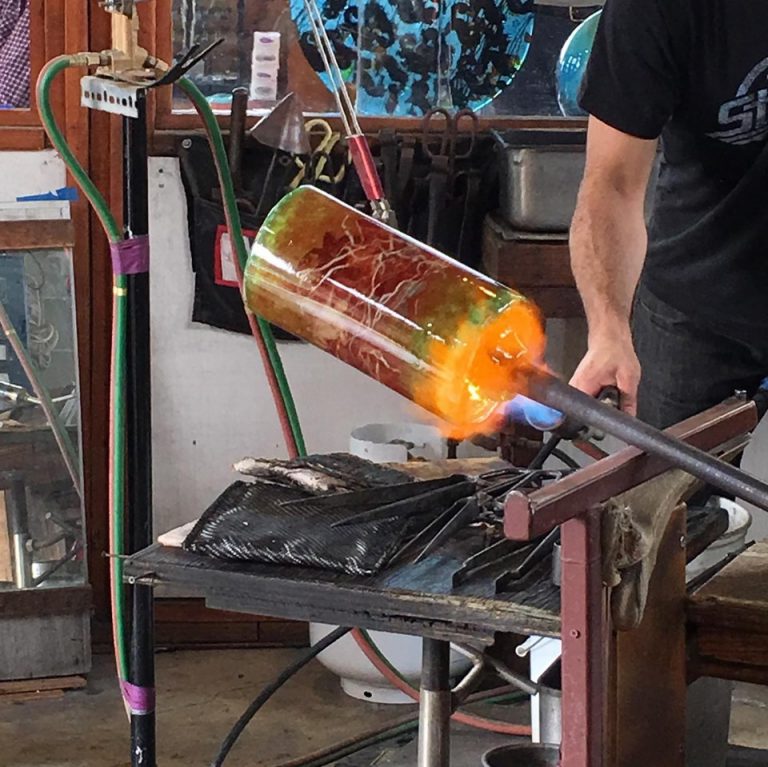 Featured Artist at Icefire Glassworks in Cannon Beach, OR